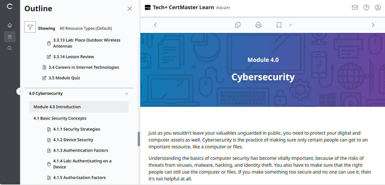 Ưu Đãi Đặc Biệt – TestOut Security Pro cho Security+ (SY0-701), License Cá Nhân 3 Tháng