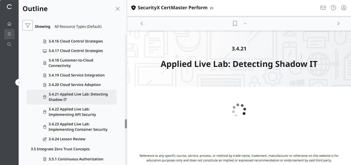 🛒 Ưu Đãi Đặc Biệt – CertMaster Perform cho CompTIA SecurityX (CASP+) CAS-005 – Truy Cập 3 Tháng