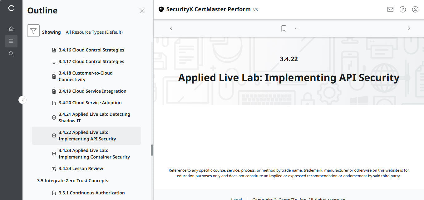 🛒 Ưu Đãi Đặc Biệt – CertMaster Perform cho CompTIA SecurityX (CASP+) CAS-005 – Truy Cập 3 Tháng