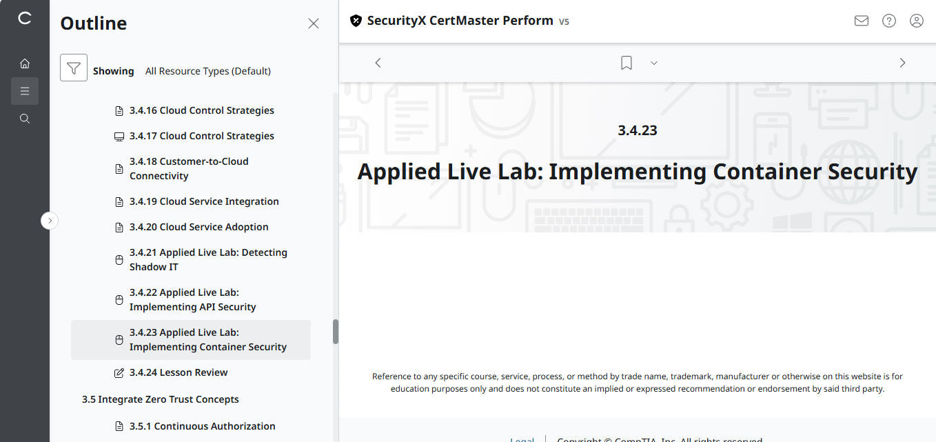 🛒 Ưu Đãi Đặc Biệt – CertMaster Perform cho CompTIA SecurityX (CASP+) CAS-005 – Truy Cập 3 Tháng