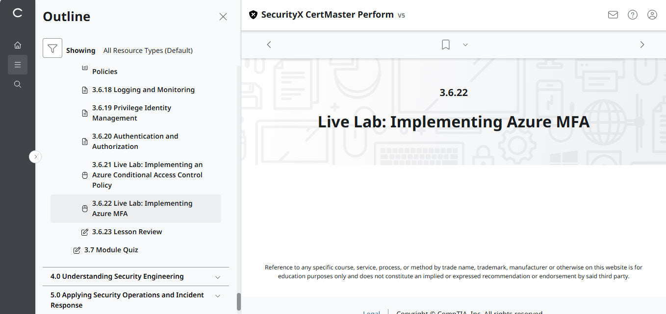🛒 Ưu Đãi Đặc Biệt – CertMaster Perform cho CompTIA SecurityX (CASP+) CAS-005 – Truy Cập 3 Tháng