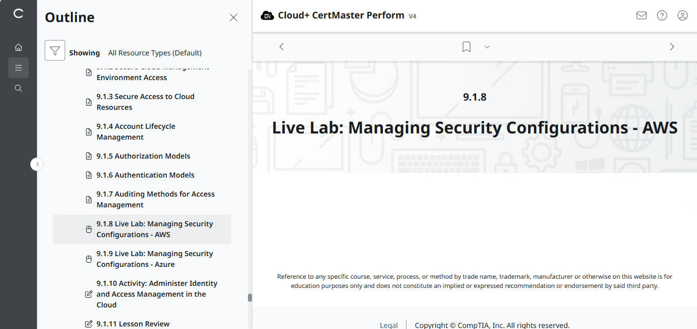 🛒 Ưu Đãi Đặc Biệt – CompTIA Cloud+ CertMaster Perform (CV0-004) – Truy Cập 3 Tháng