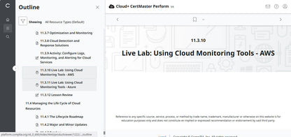 🛒 Ưu Đãi Đặc Biệt – CompTIA Cloud+ CertMaster Perform (CV0-004) – Truy Cập 3 Tháng